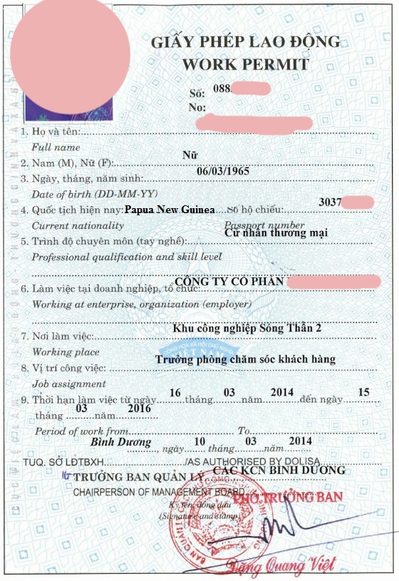 Vietnam Visa For Papua New Guinea Citizens Guinean Passport Holders 2082